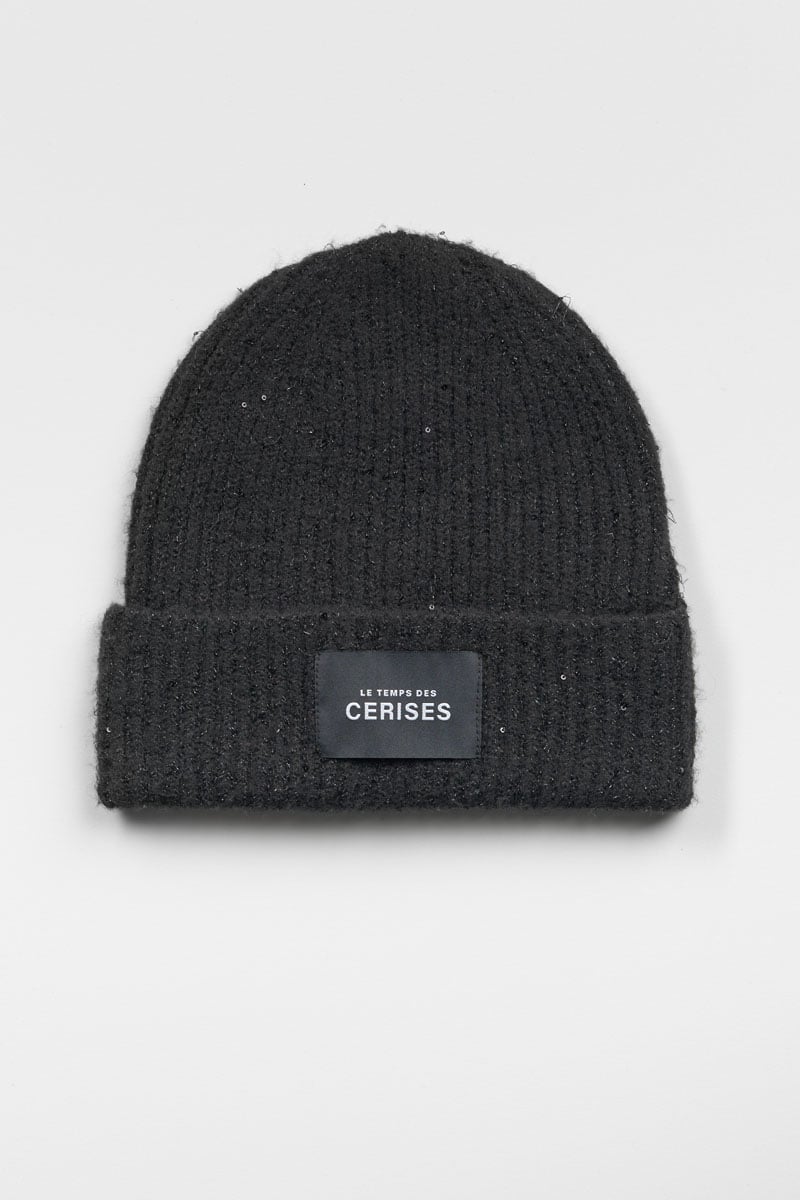 Bonnet Posco noir brillant