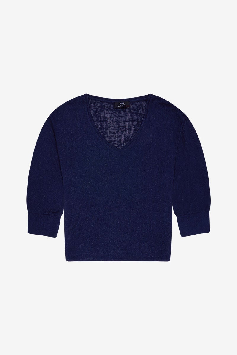 T-shirt Rondaan bleu marine