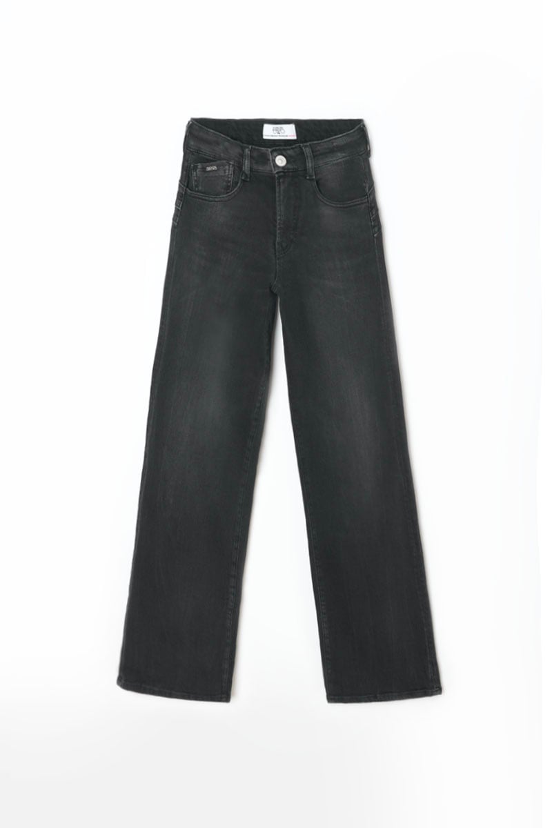 Jeans pulp flare taille haute noir N°1