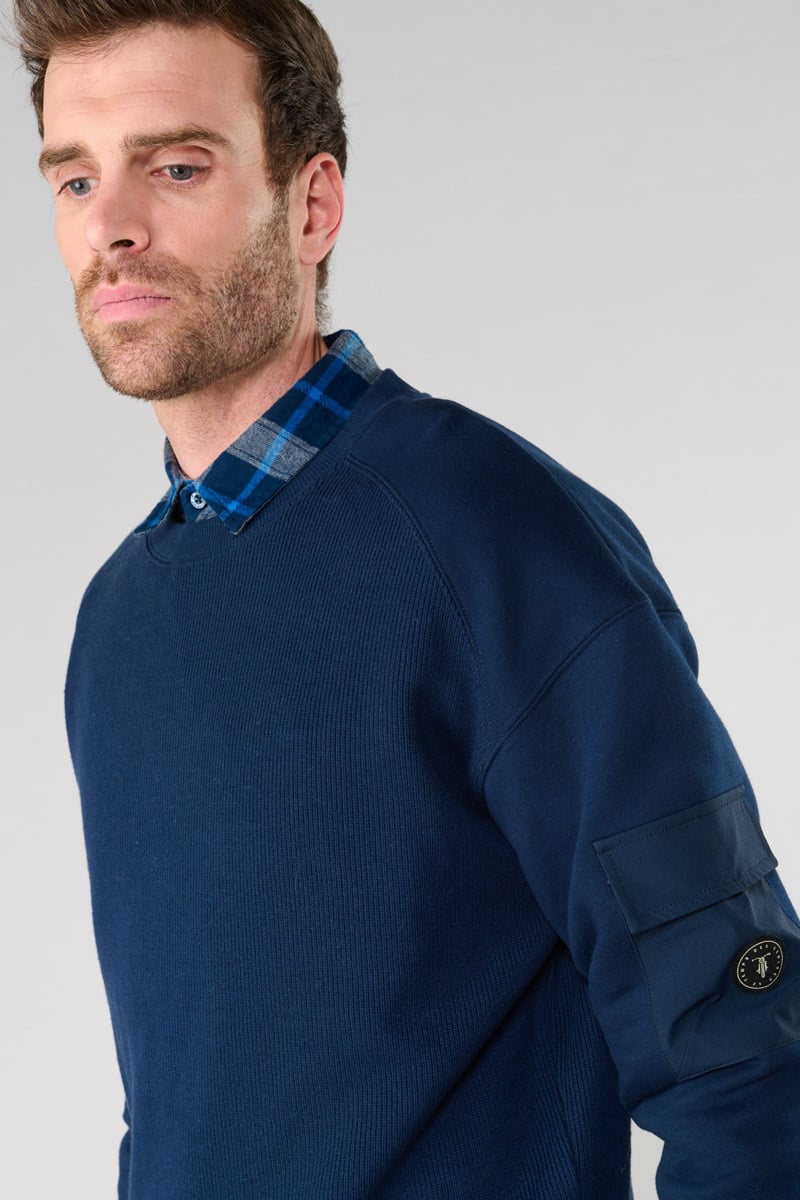Pull Abisal bleu marine