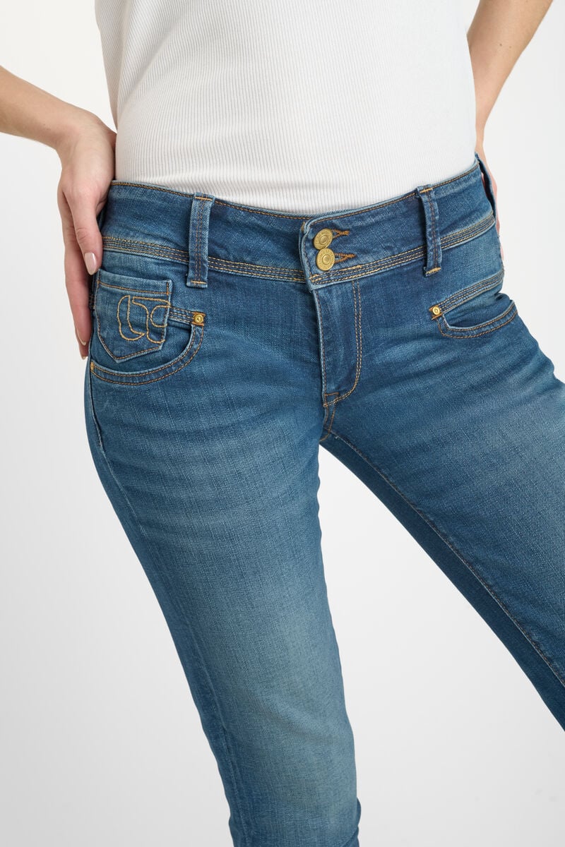 Jeans 100/14 pulp skinny Colette 7/8ème bleu N°3