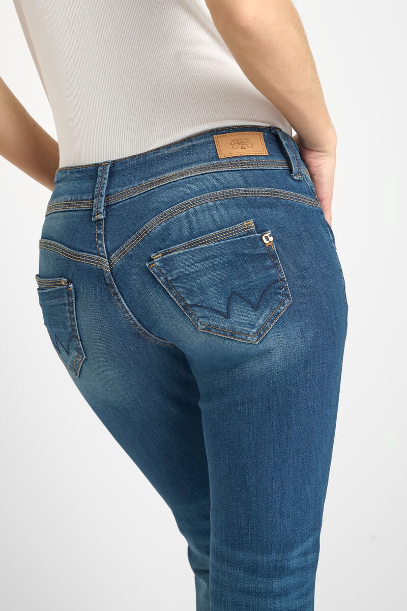 Jeans 100/14 pulp skinny Colette 7/8ème bleu N°3