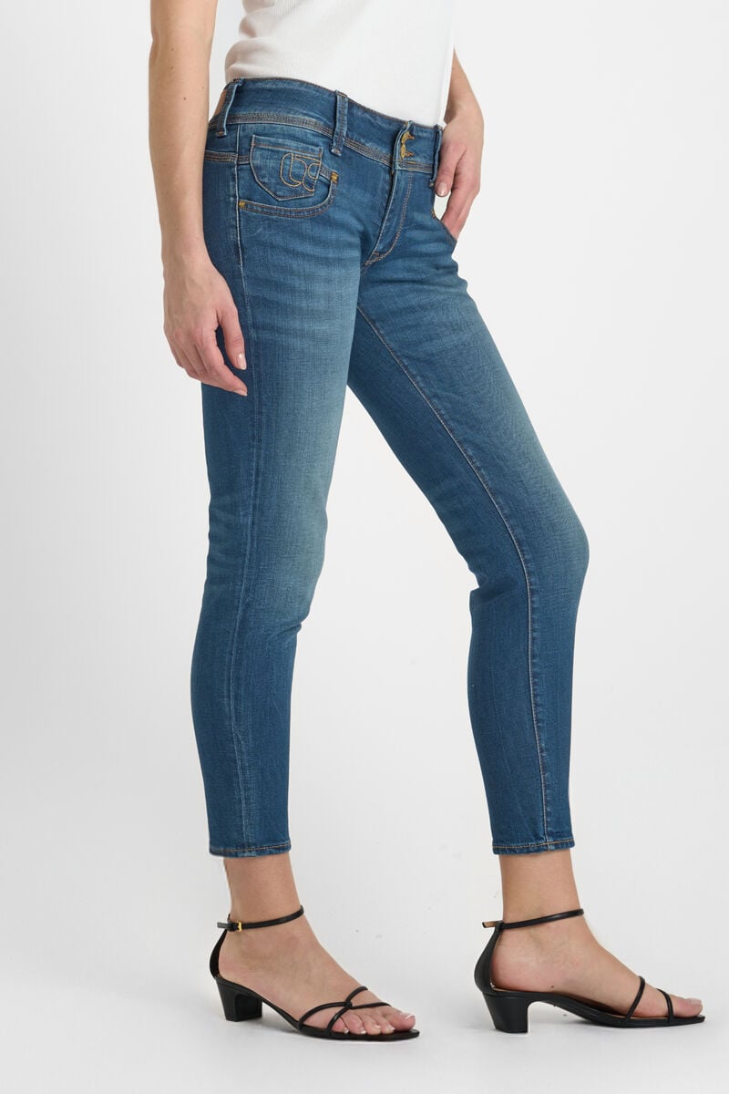 Jeans 100/14 pulp skinny Colette 7/8ème bleu N°3