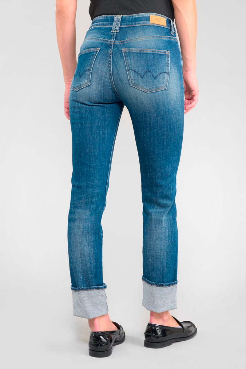 Jeans 400/17 mom Loli taille haute 7/8ème bleu N°3