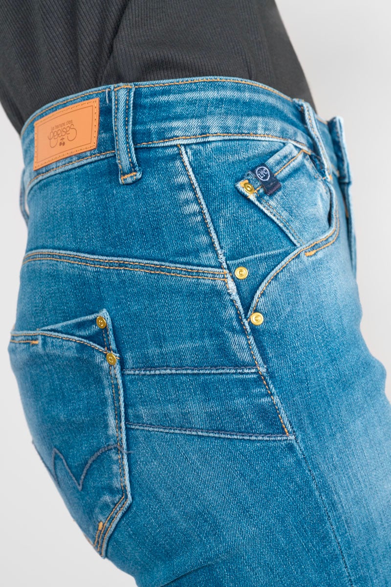 Jeans pulp regular Chic taille haute bleu N°3