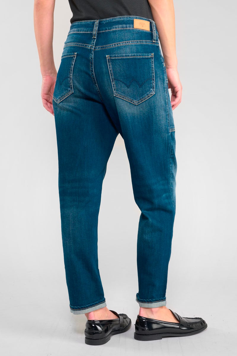 Jeans boyfit Cosy Pocket 7/8ème bleu N°2
