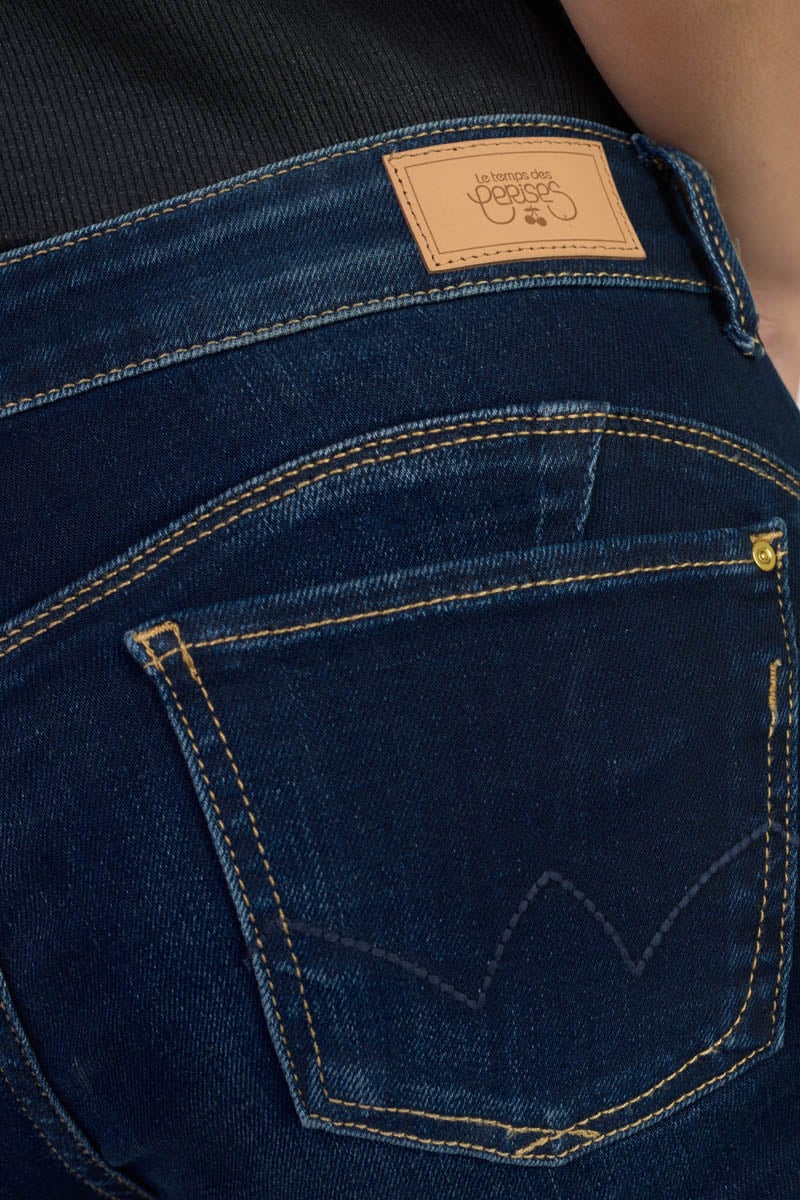 Jeans pulp slim Edna 7/8ème bleu N°2