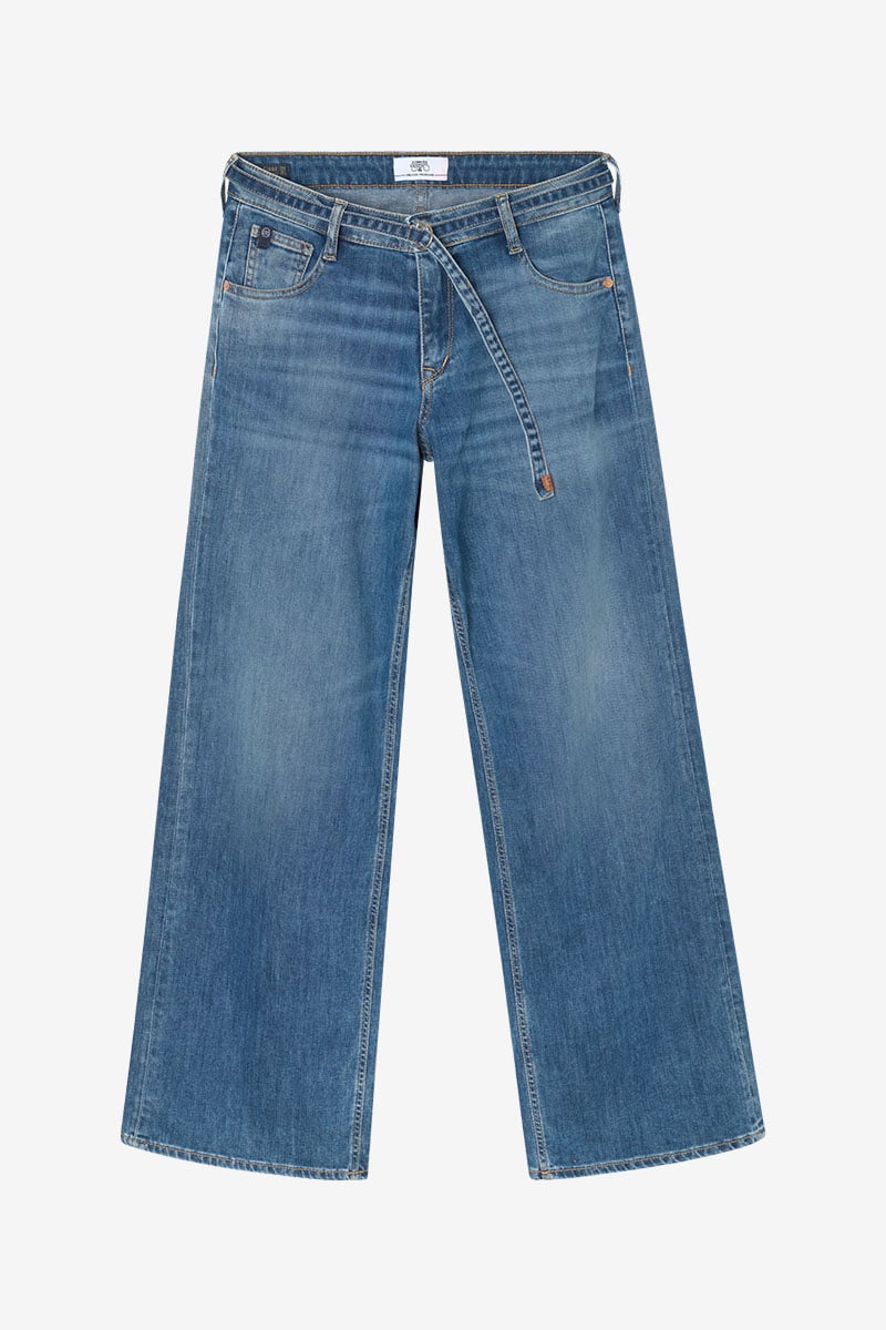 Jeans wide leg Lauryn Jab bleu N°3