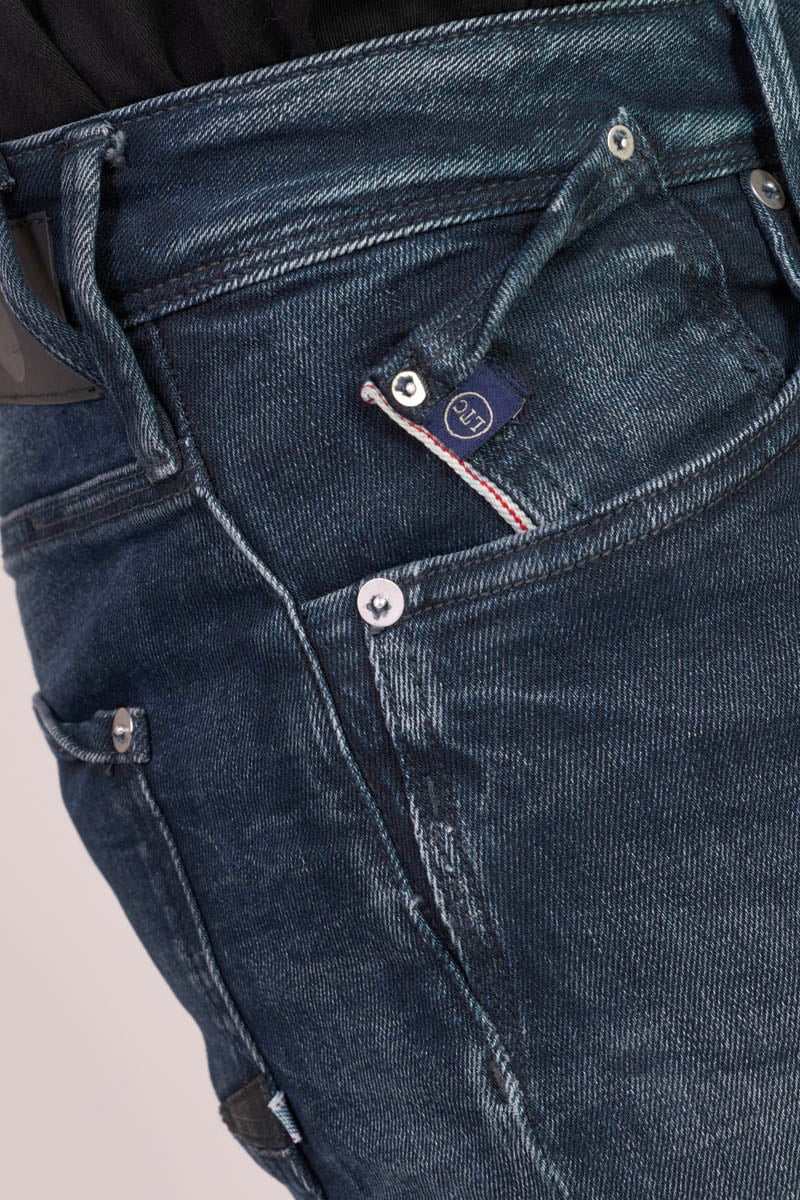 Jeans 600/17 adjusted Basic bleu-noir N°1