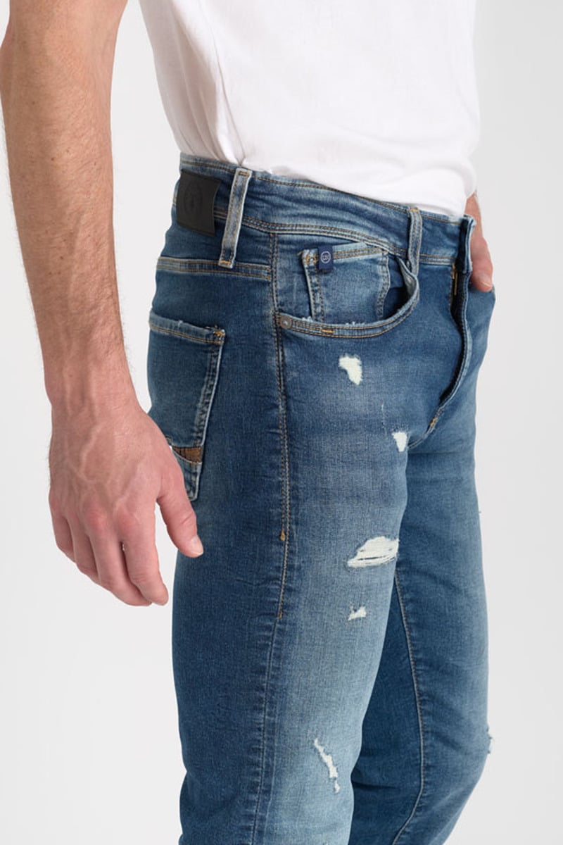 Jeans jogg 700/11 adjusted destroy bleu N°3