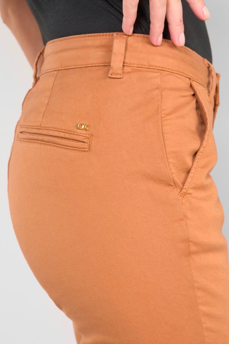 Pantalon chino Dyli6 camel
