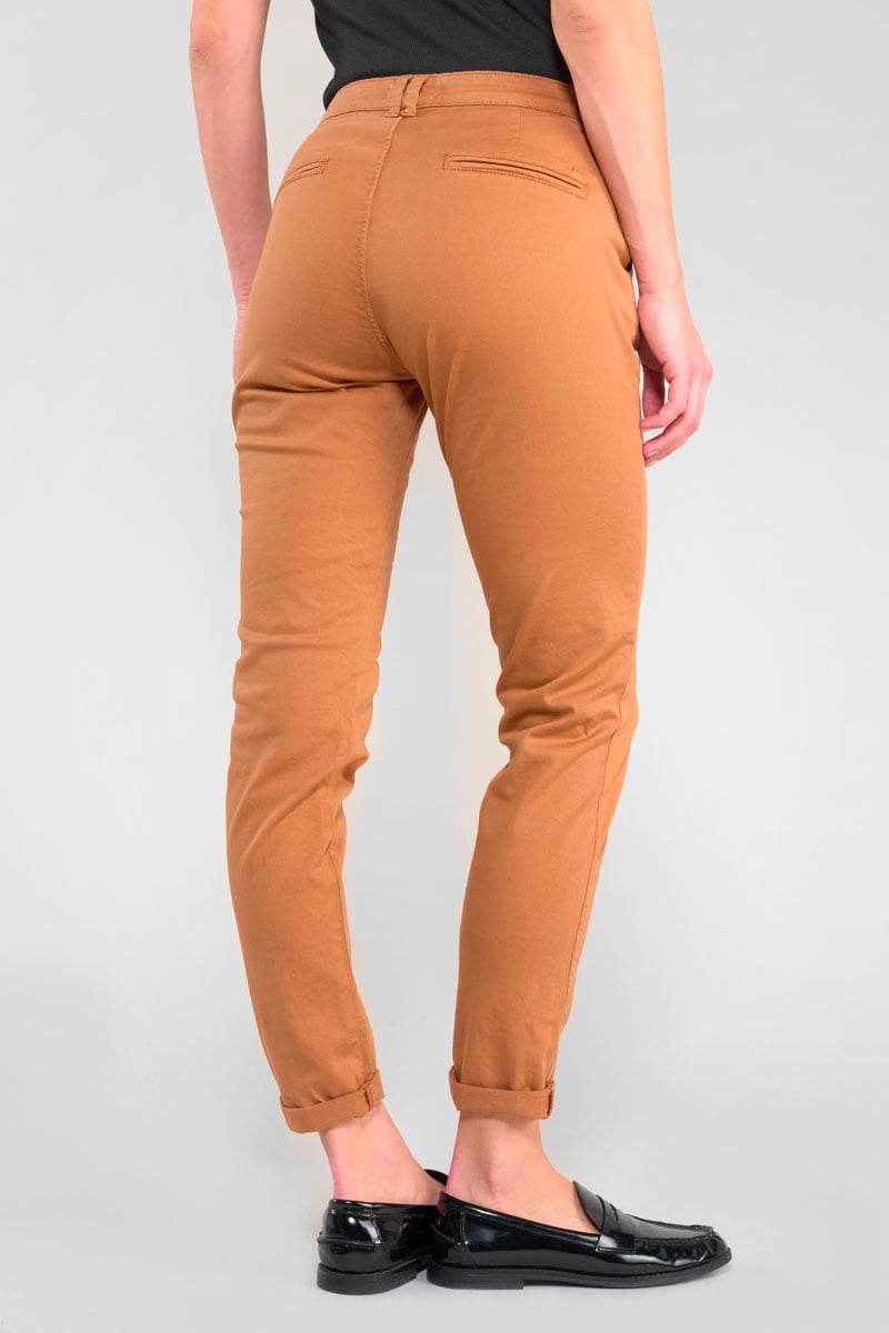 Pantalon chino Dyli6 camel