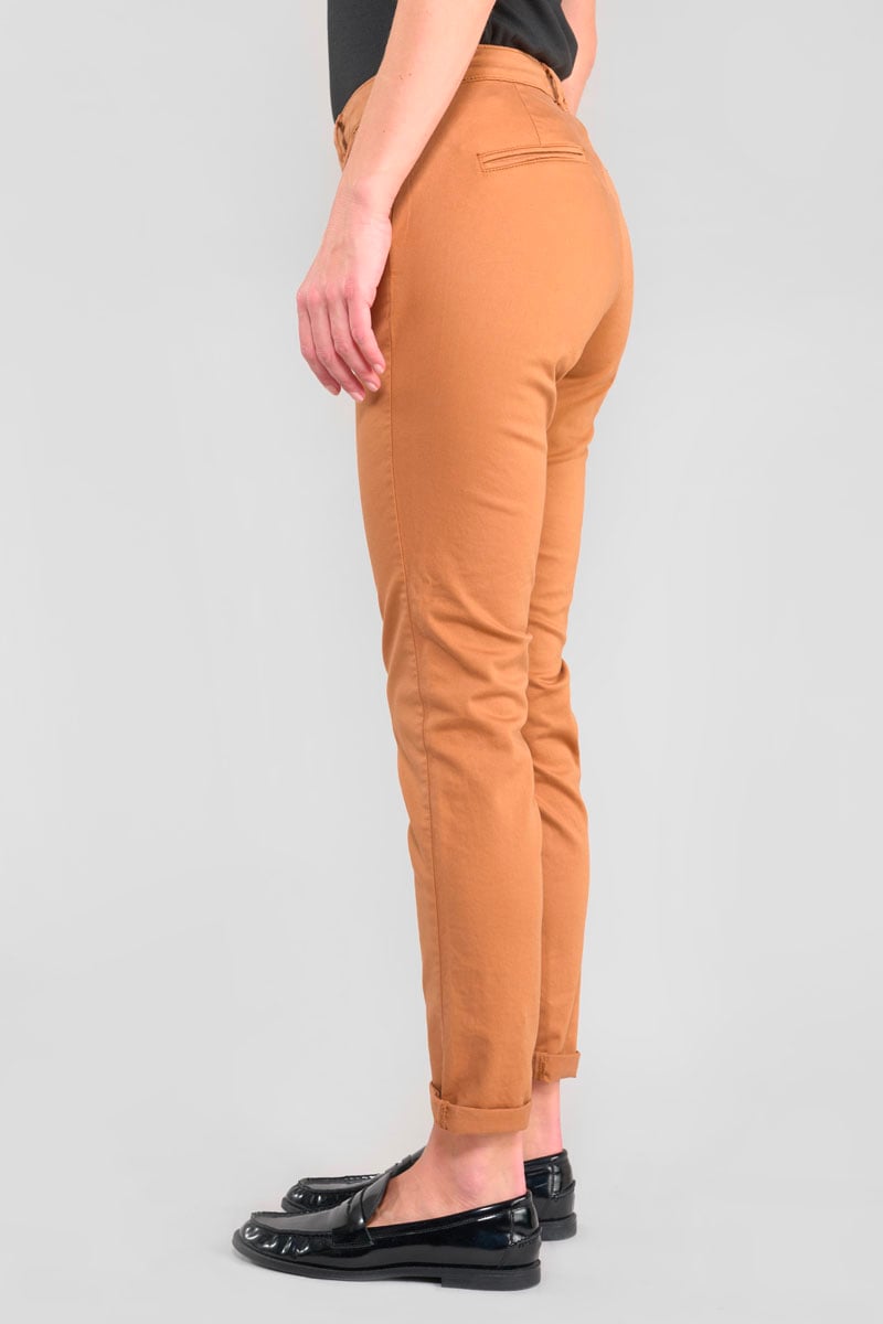 Pantalon chino Dyli6 camel