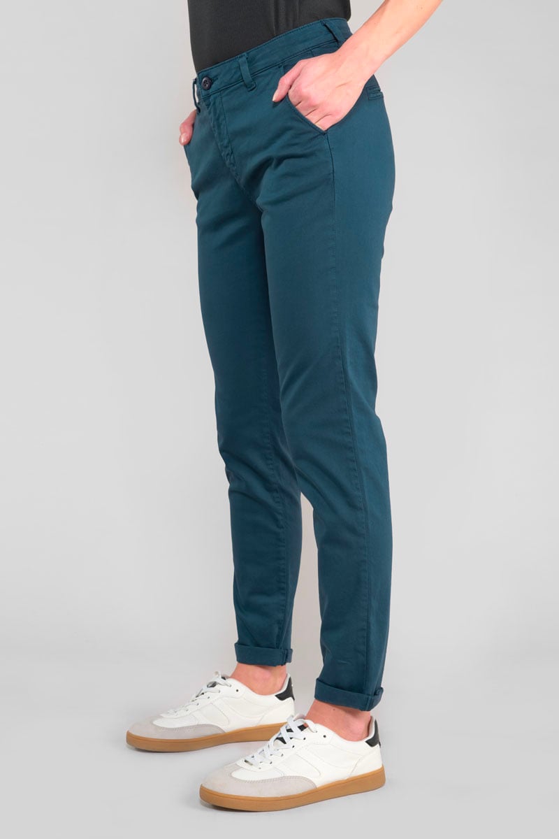 Pantalon chino Dyli6 bleu marine