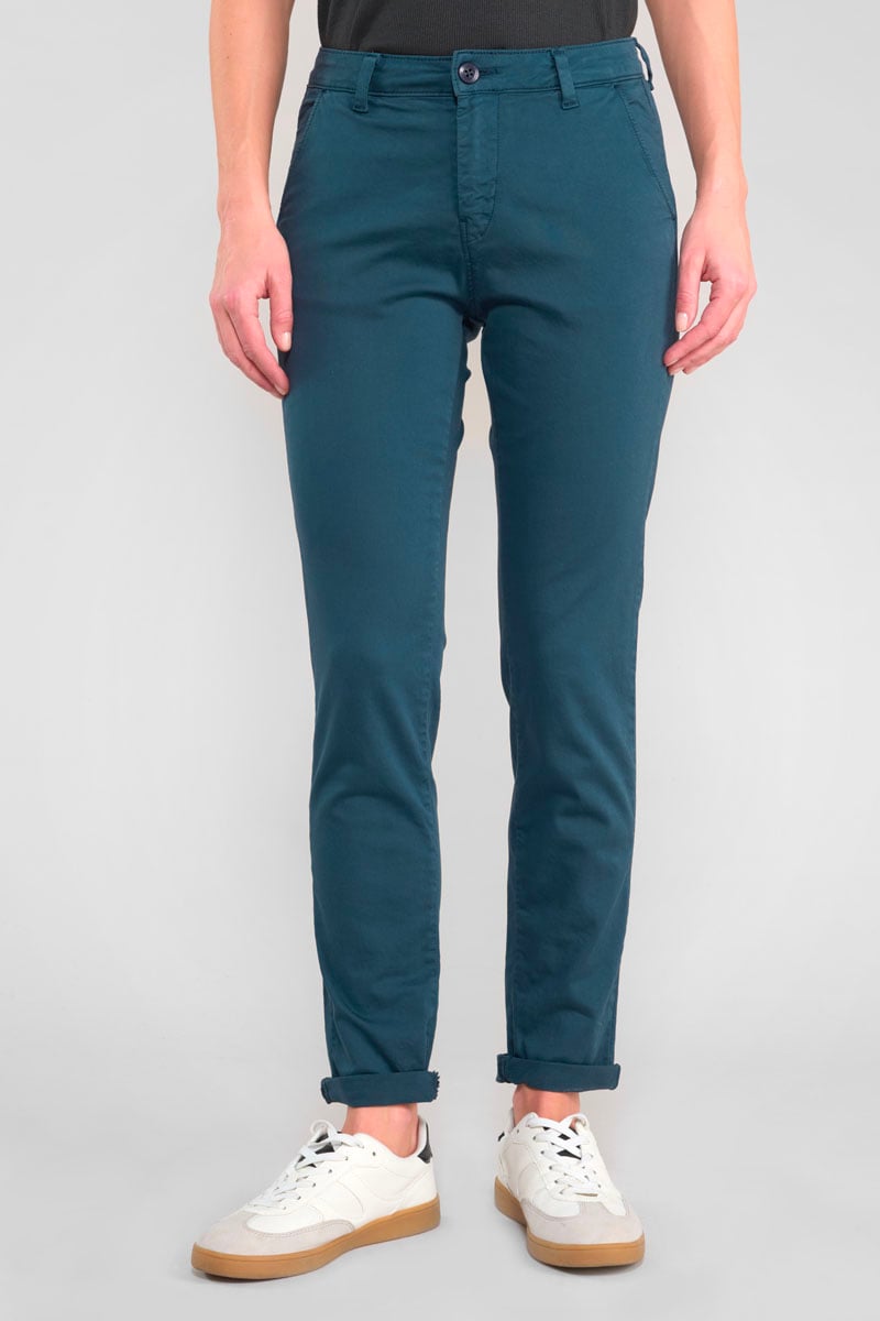 Pantalon chino Dyli6 bleu marine