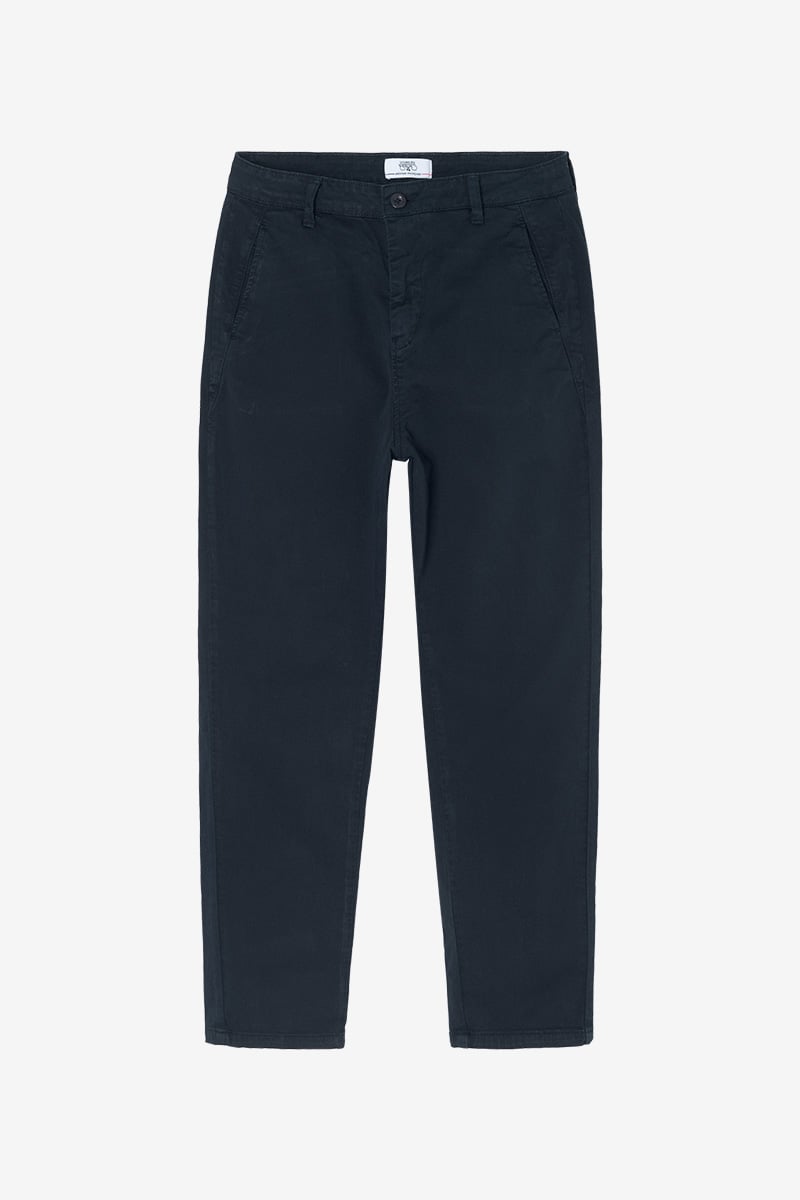 Pantalon chino Erle bleu marine