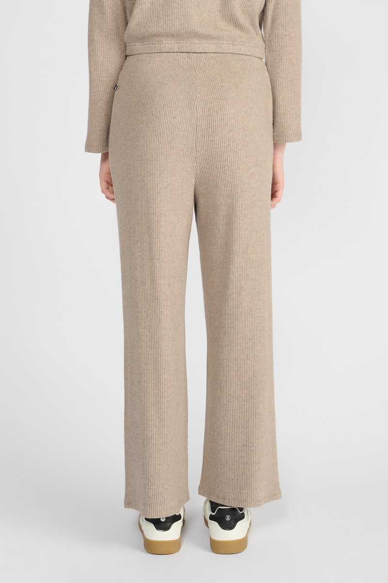 Pantalon Arizegi en maille beige