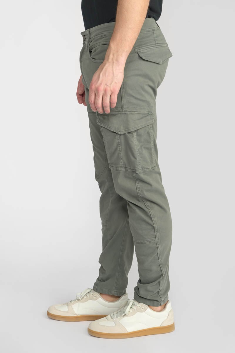 Pantalon cargo Kuroo gris vert
