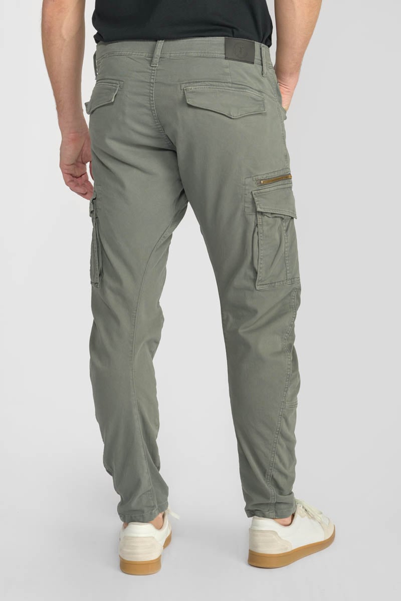 Pantalon cargo Kuroo gris vert