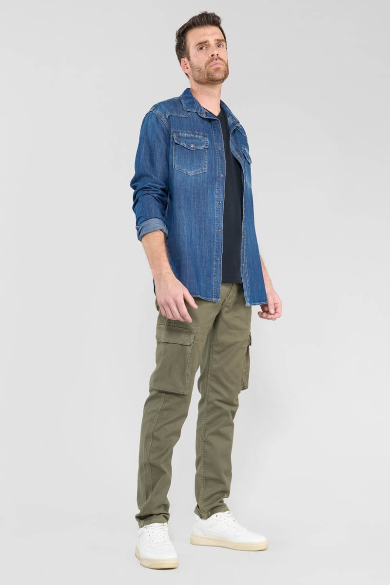 Pantalon cargo Sivan kaki