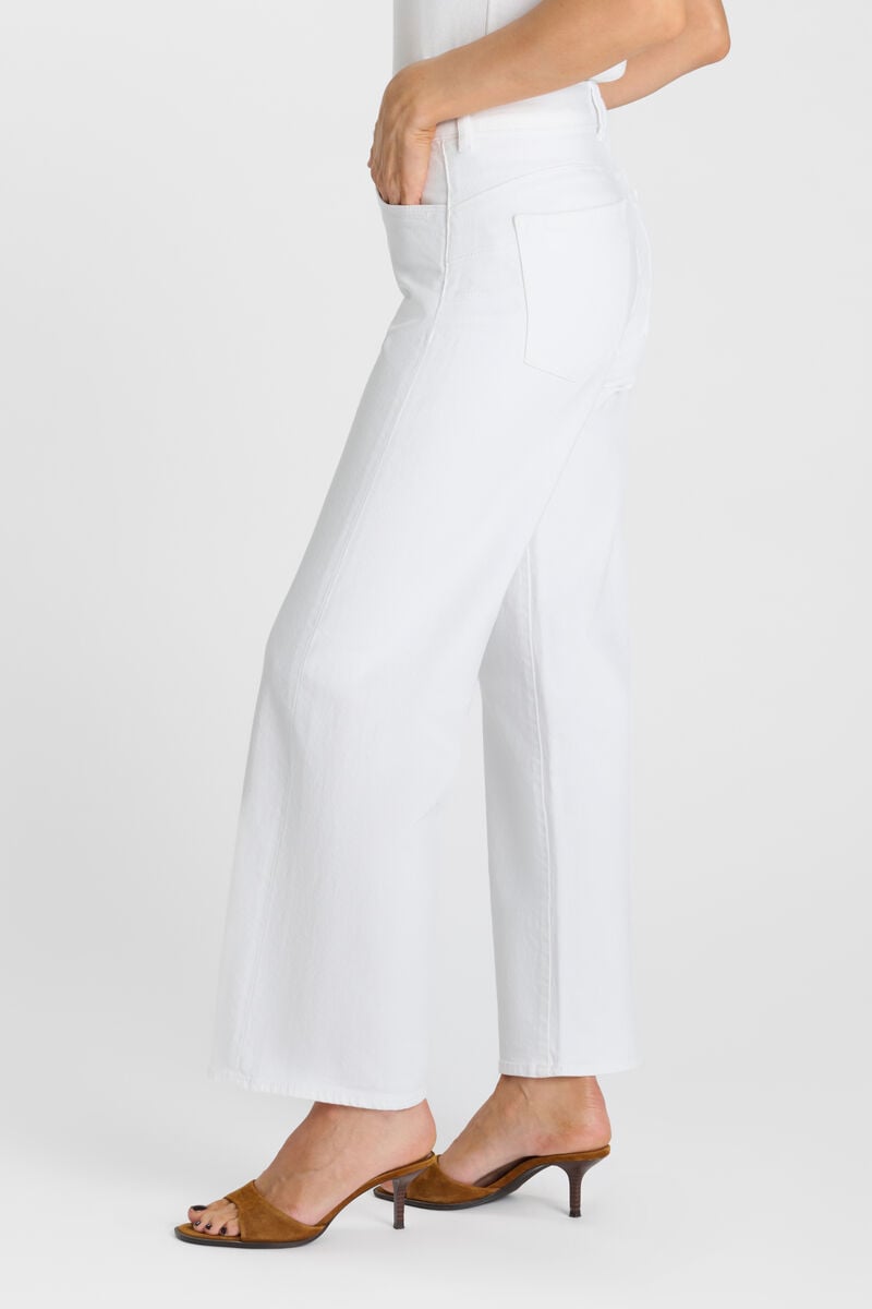 Jeans pulp wide leg blanc