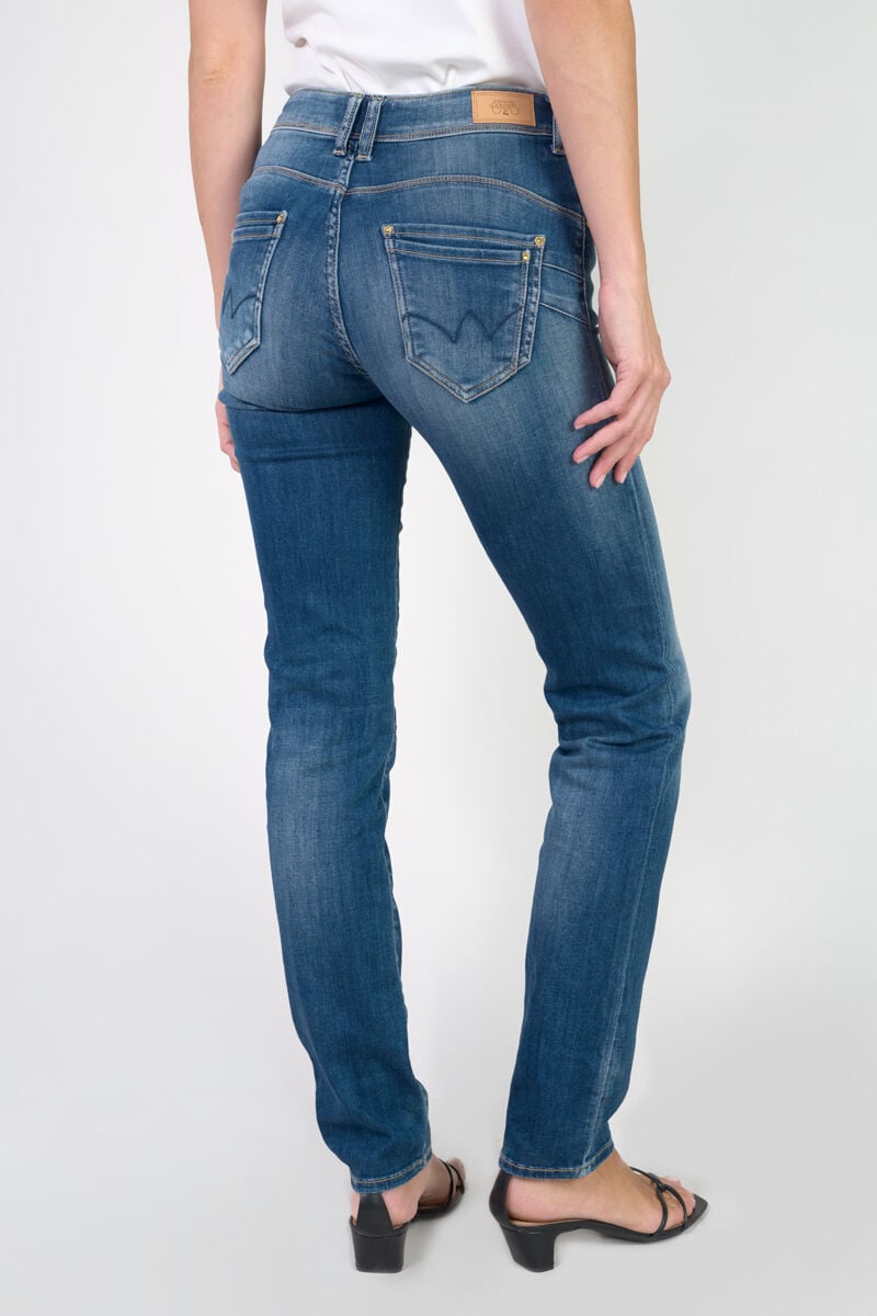 Jeans pulp regular Volos taille haute bleu N°3