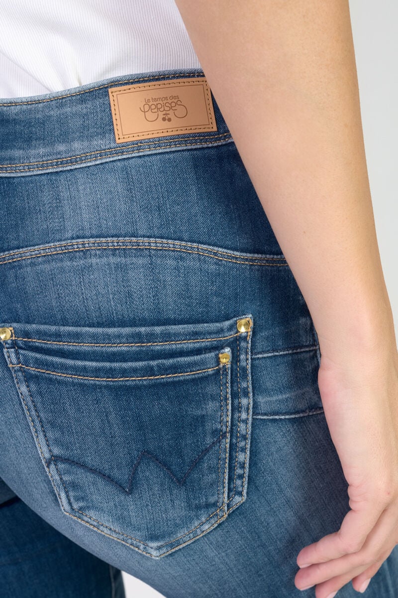 Jeans pulp regular Volos taille haute bleu N°3