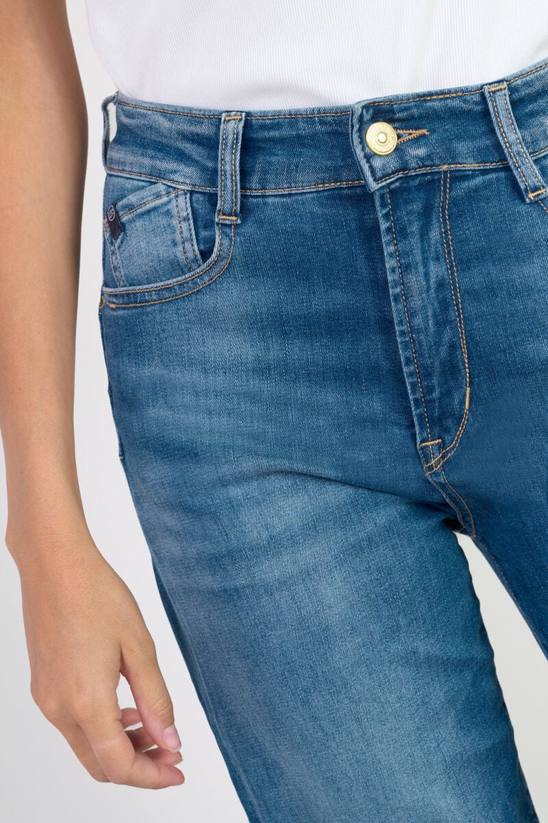 Jeans pulp wide leg Zaho taille haute 7/8ème bleu N°3