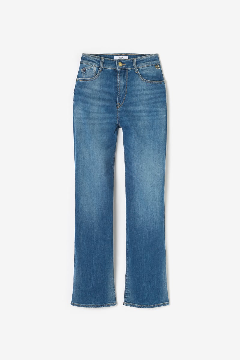 Jeans pulp wide leg Zaho taille haute 7/8ème bleu N°3