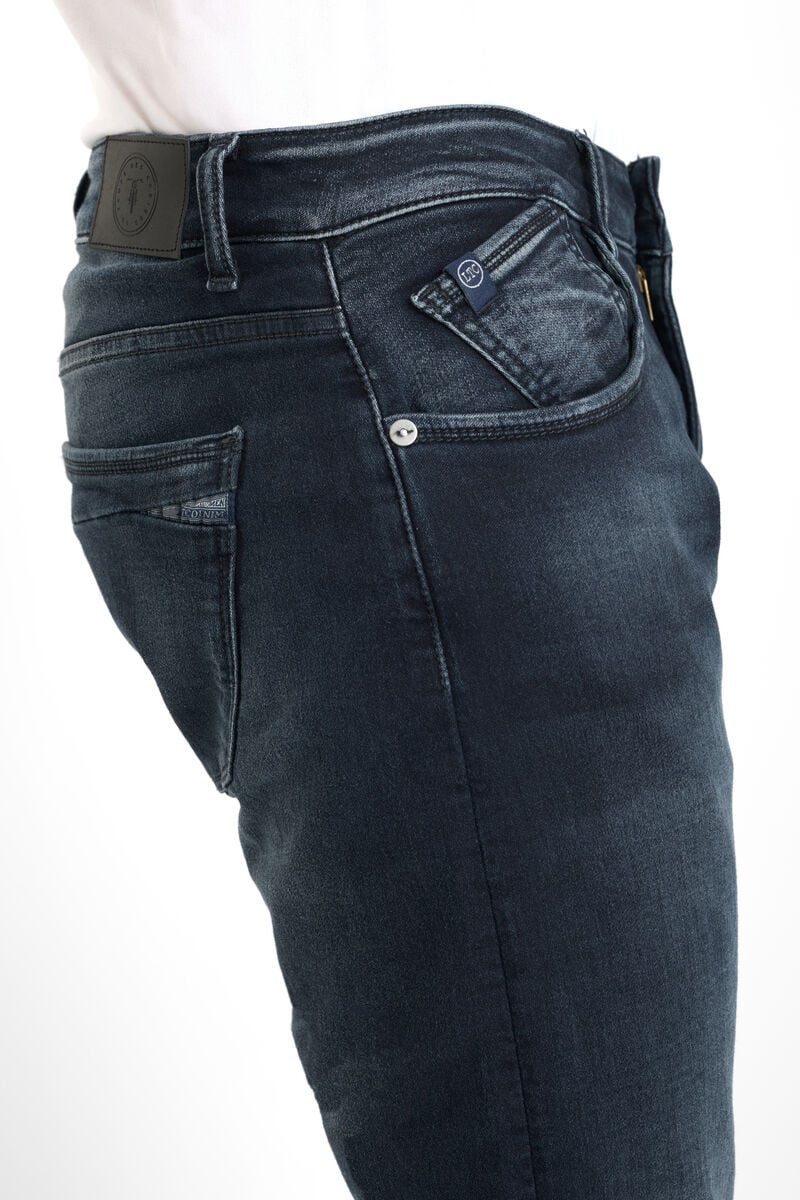 Jeans jogg 800/12 regular bleu-noir N°1