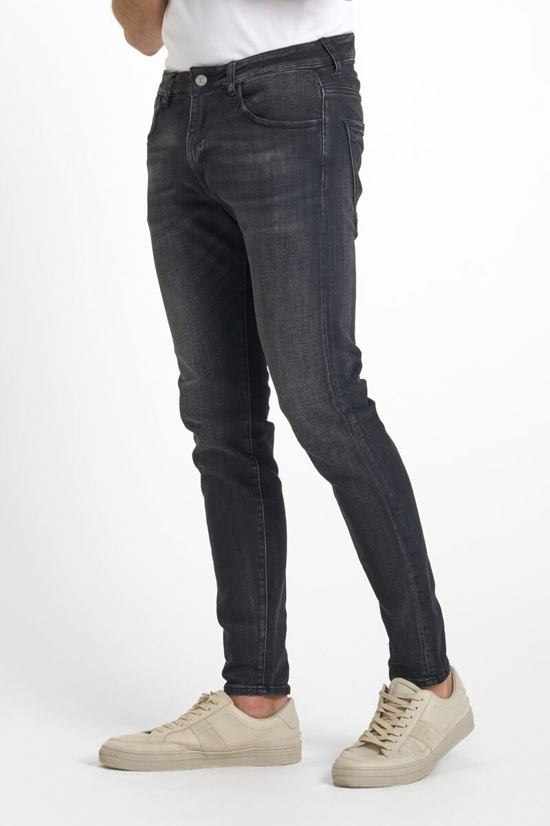Jeans power skinny 7/8ème noir N°1
