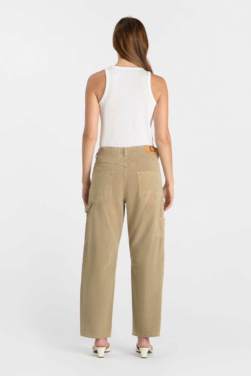 Jeans balloon Madie Work beige