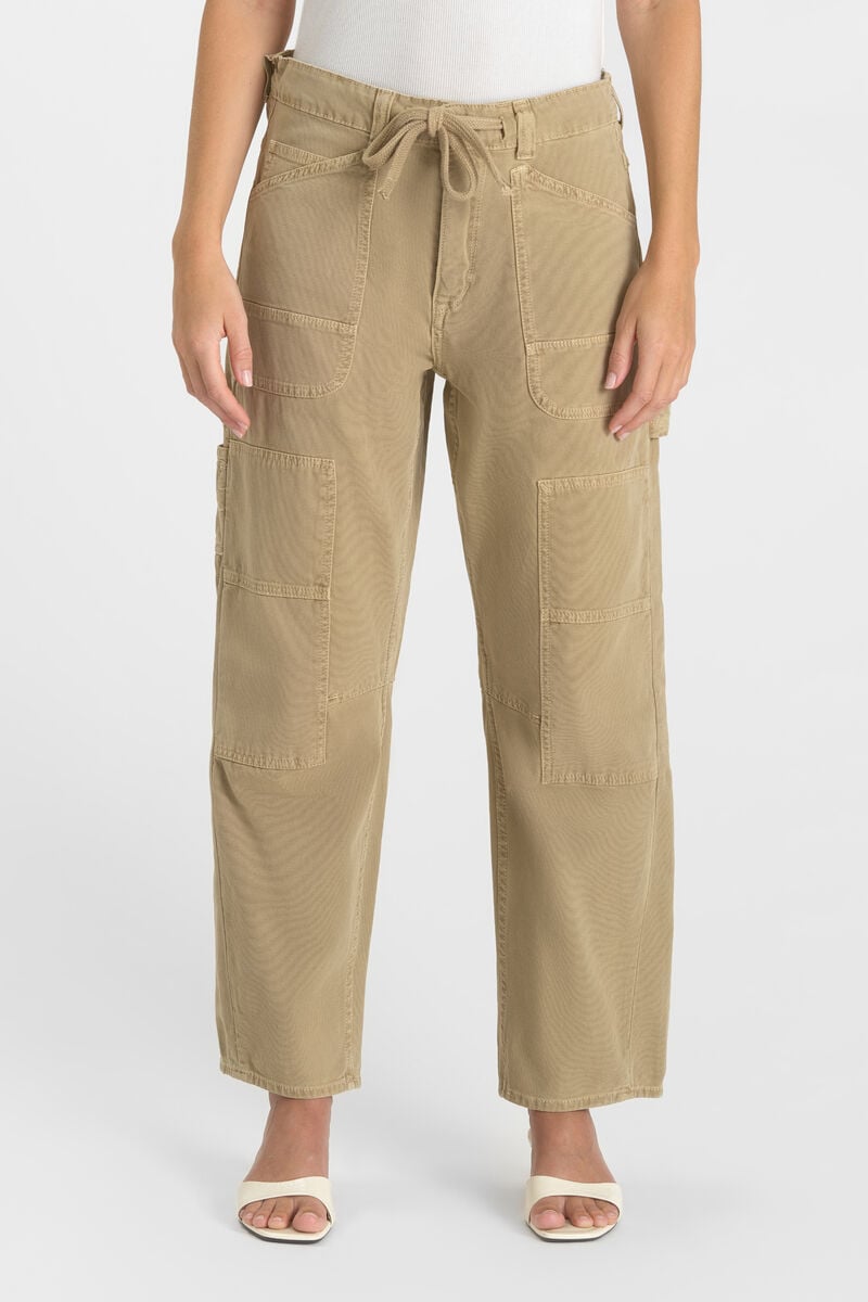Jeans balloon Madie Work beige