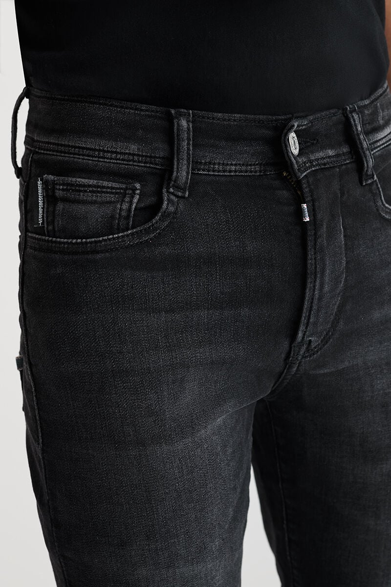 Jeans jogg regular Mattia noir N°1