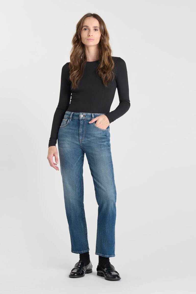 Jeans 400/17 mom Alena taille haute 7/8ème bleu N°3