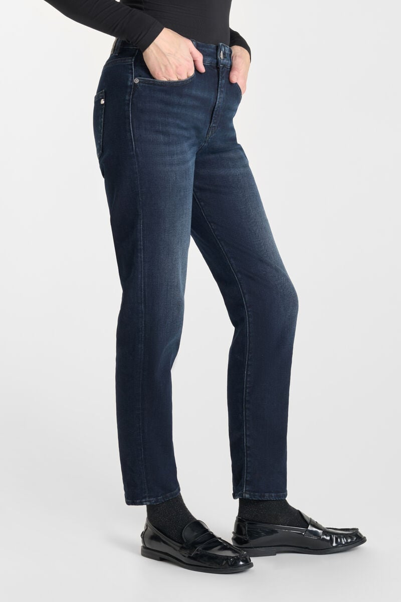 Jeans 400/17 mom taille haute 7/8ème bleu-noir N°1