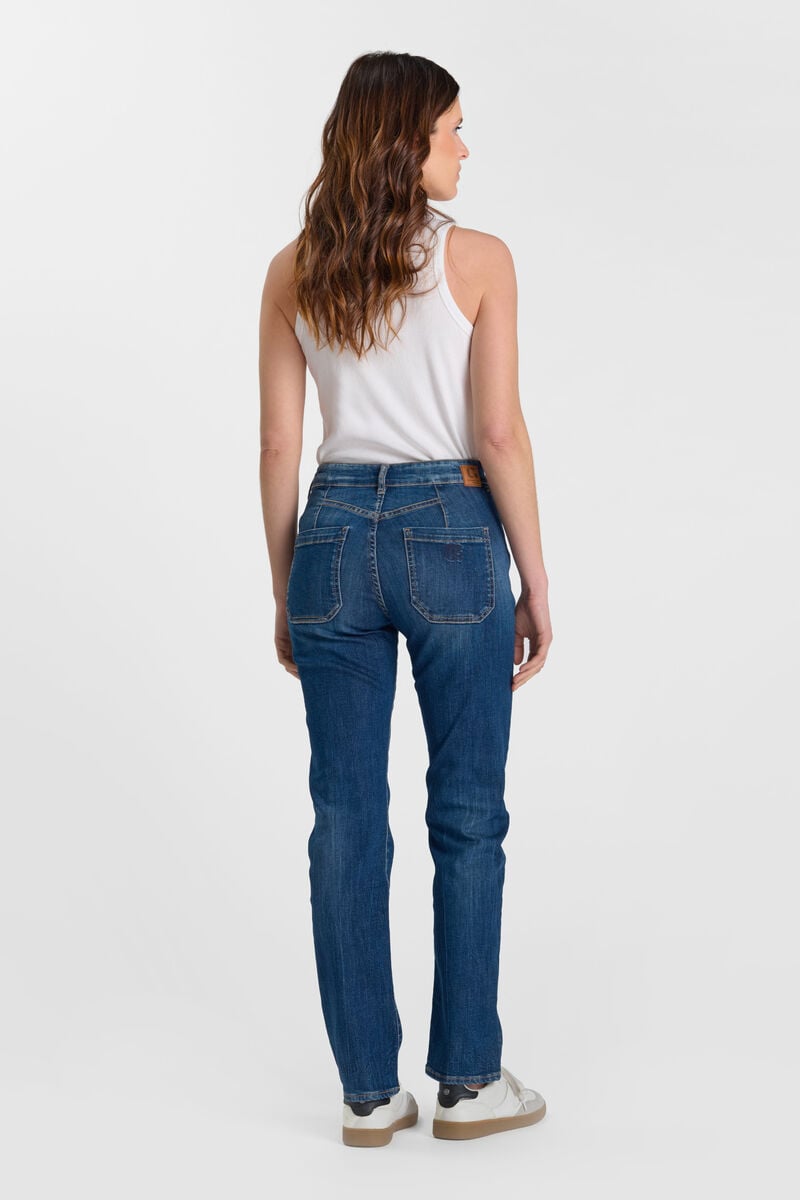 Jeans 400/17 mom taille haute bleu N°3