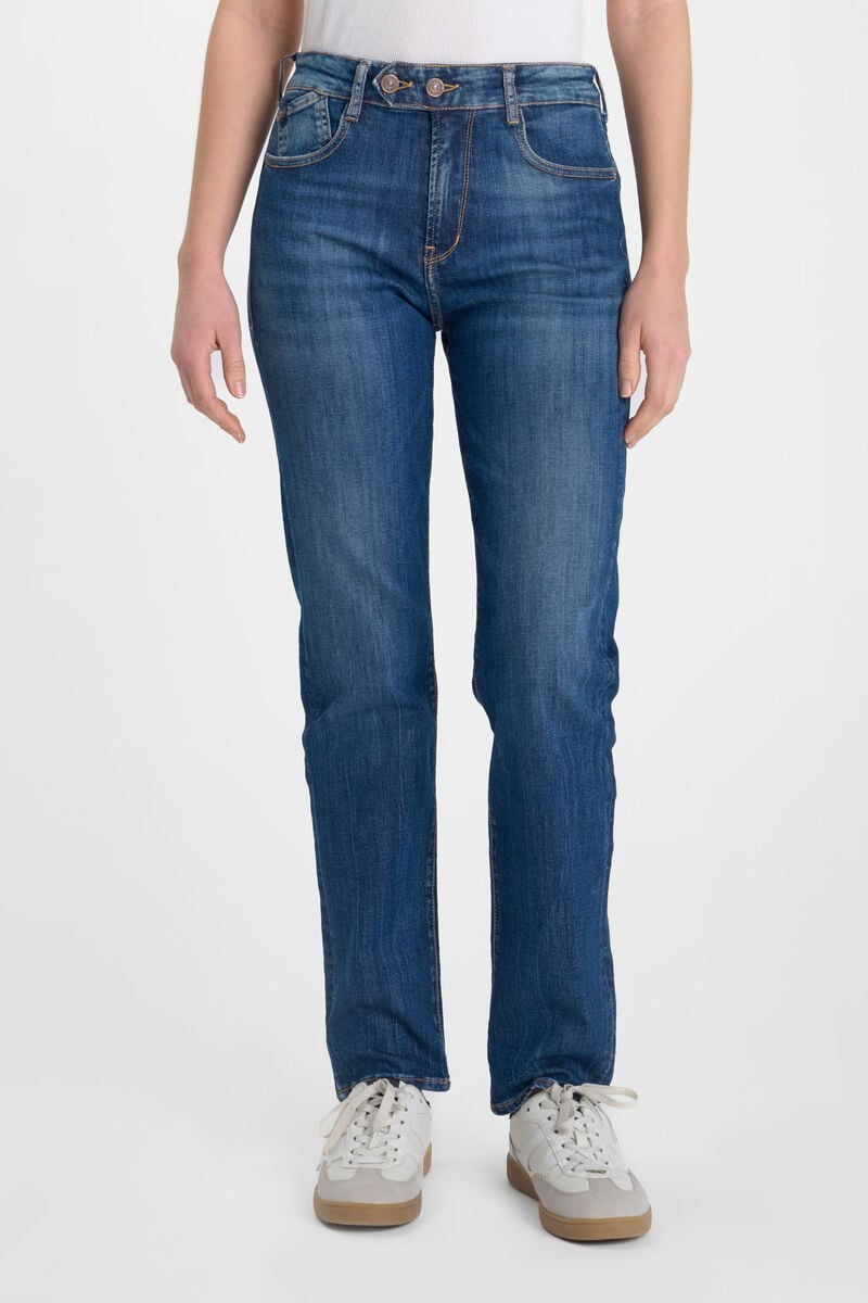 Jeans 400/17 mom taille haute bleu N°3