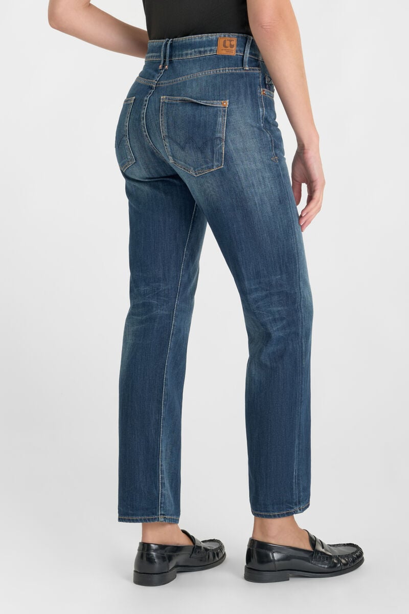 Jeans 400/18 mom Basic taille haute 7/8ème bleu N°2