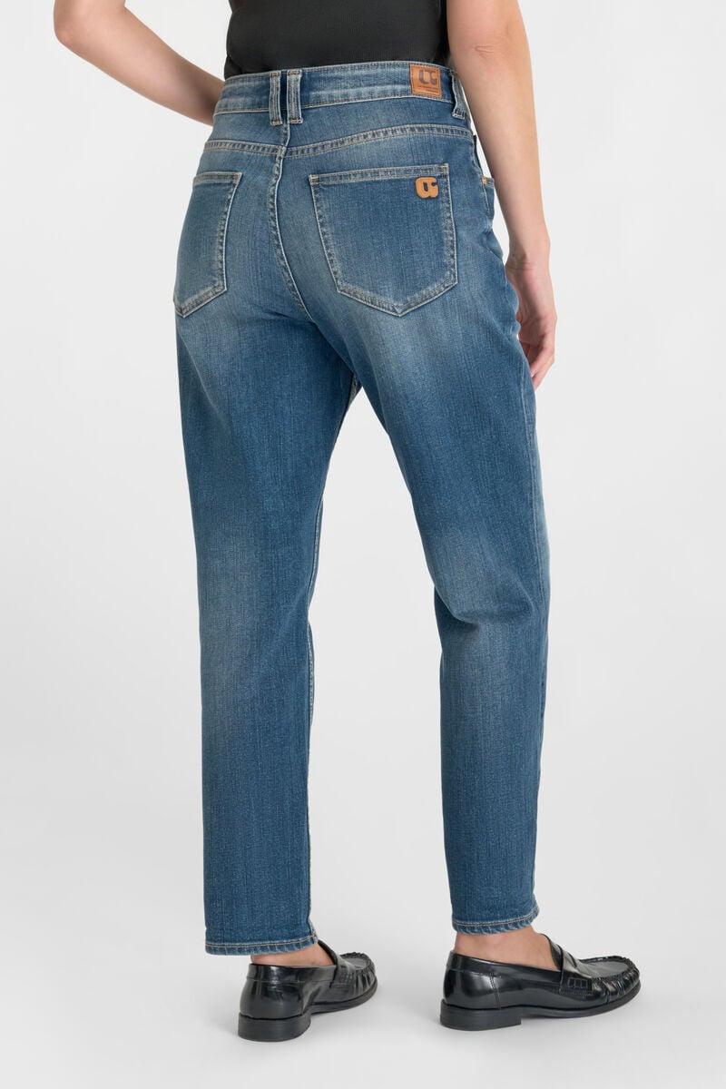Jeans 400/60 girlfriend Clelia taille haute bleu N°3