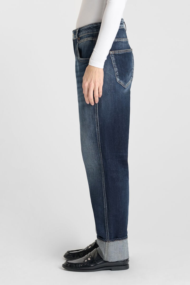 Jeans 400/60 girlfriend Jama taille haute bleu N°2