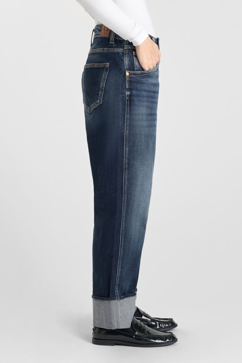 Jeans 400/60 girlfriend Jama taille haute bleu N°2