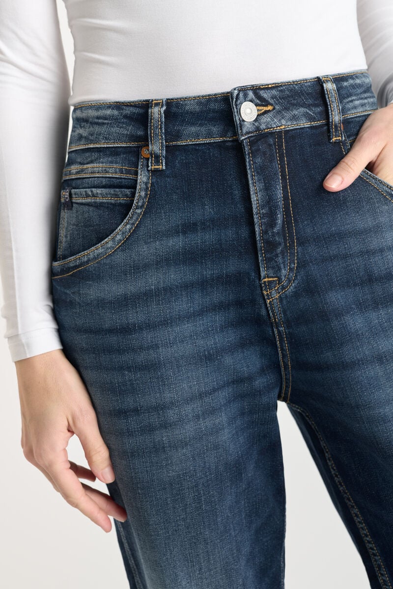 Jeans 400/60 girlfriend Jama taille haute bleu N°2