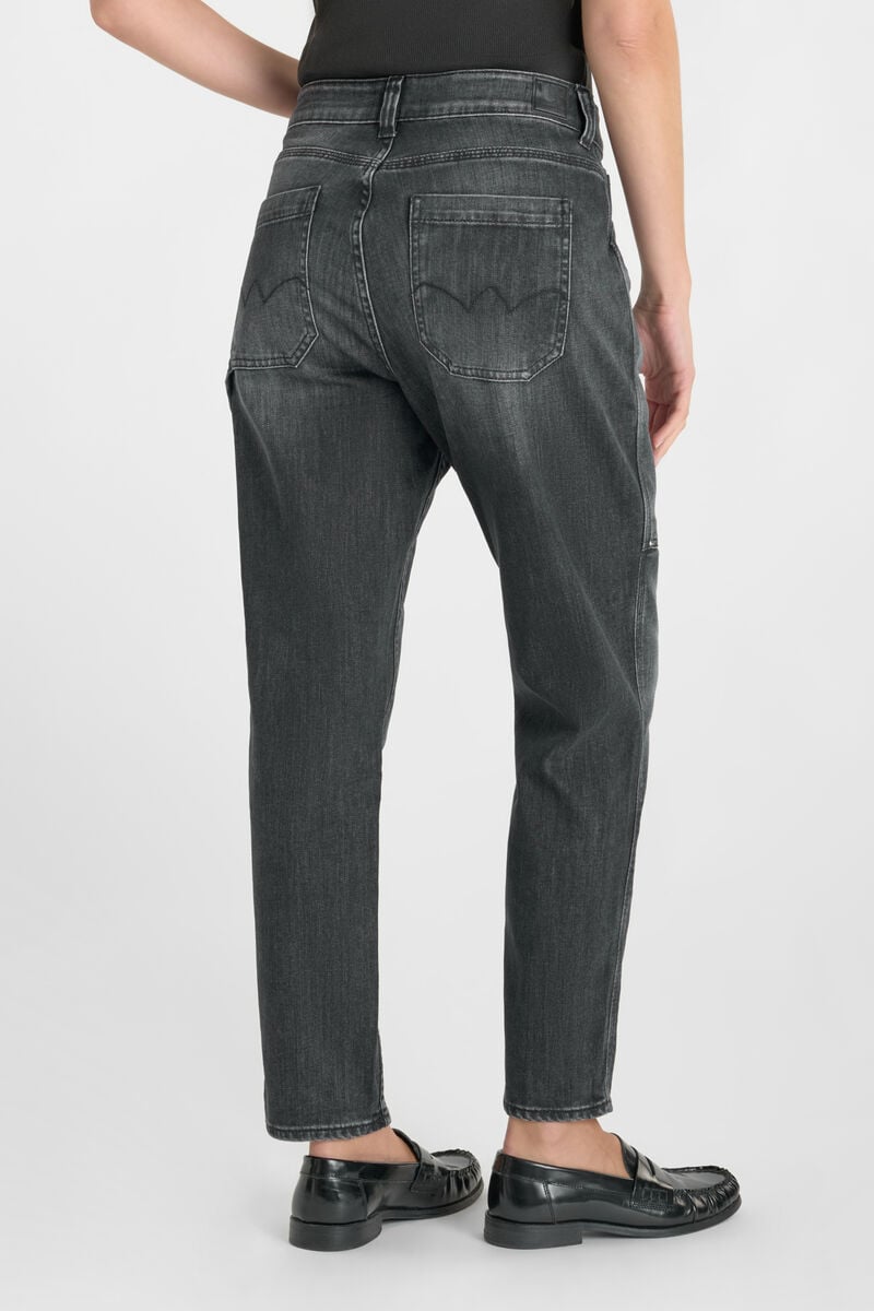 Jeans 400/60 girlfriend Union taille haute noir N°1