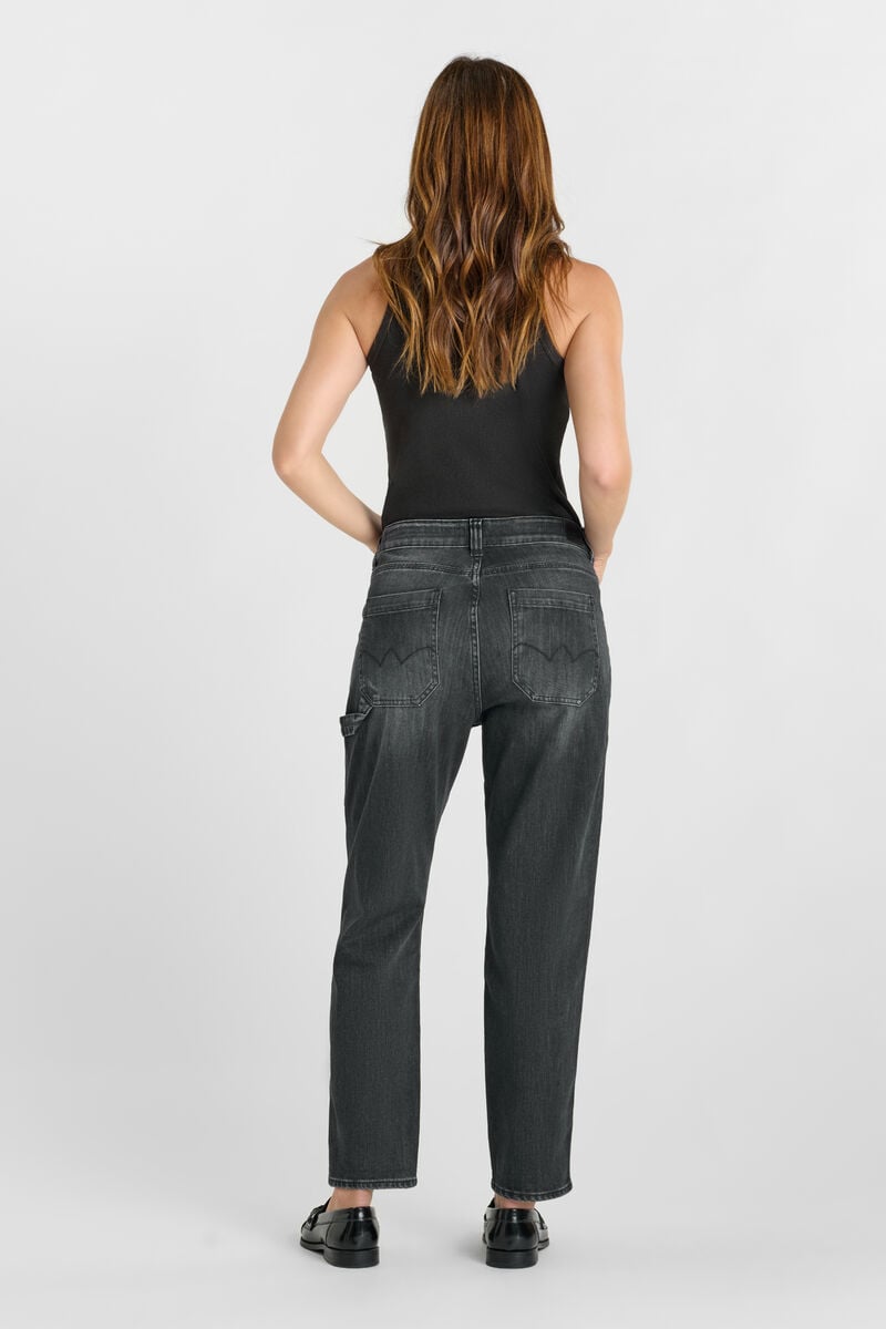 Jeans 400/60 girlfriend Union taille haute noir N°1