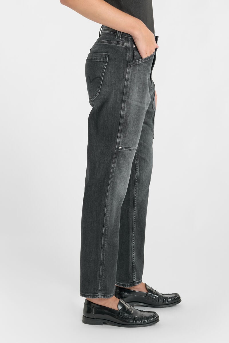 Jeans 400/60 girlfriend Union taille haute noir N°1