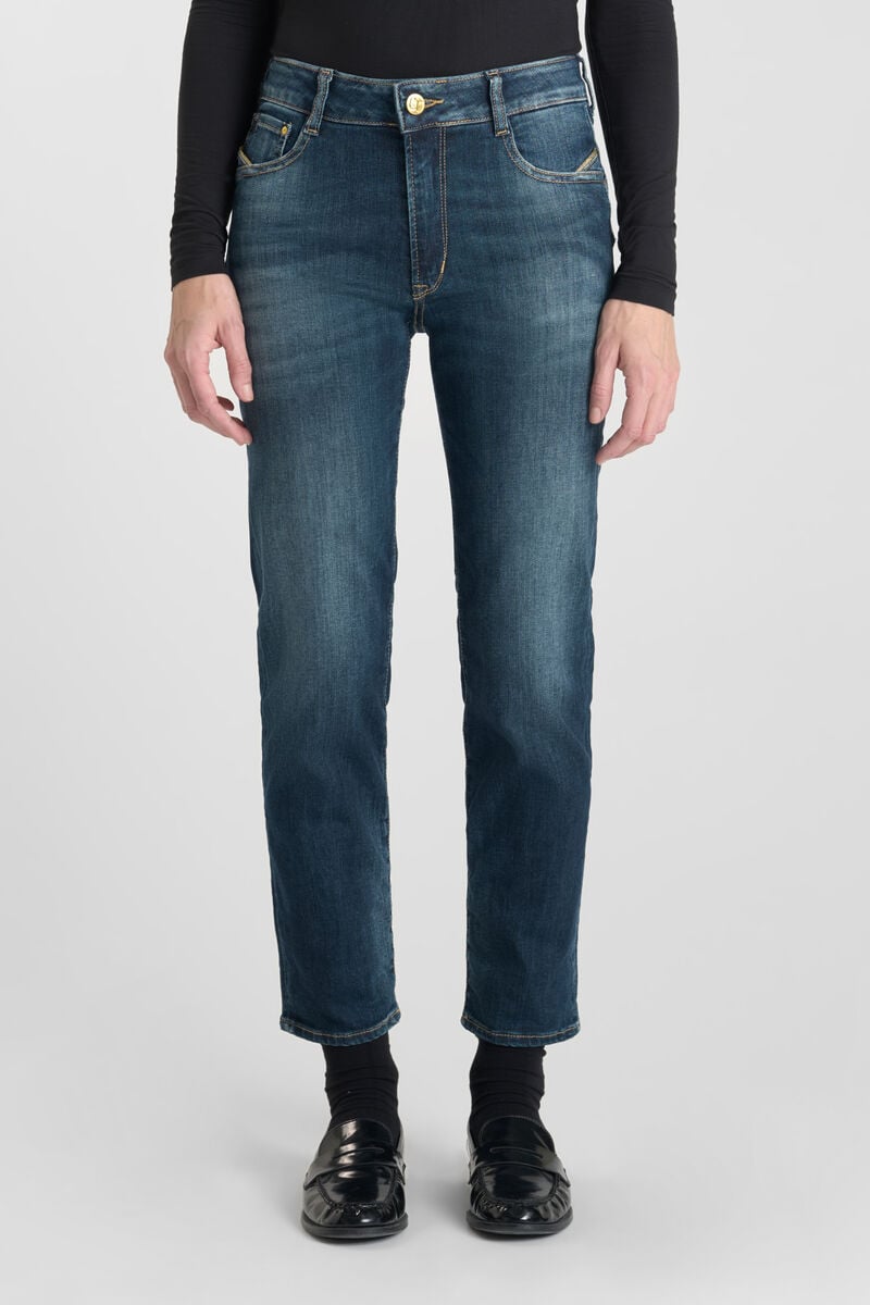 Jeans pulp regular Inge taille haute 7/8ème bleu N°2