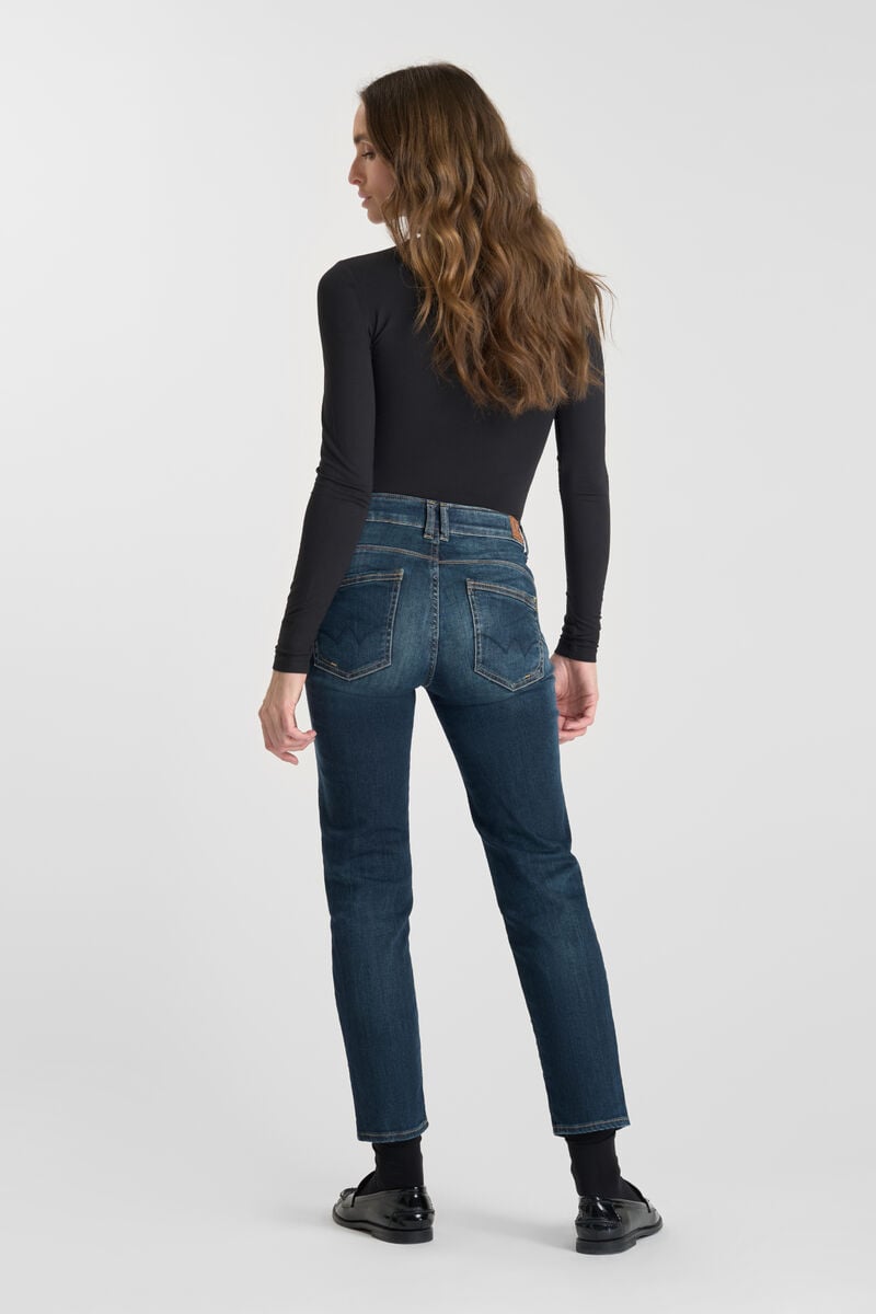 Jeans pulp regular Inge taille haute 7/8ème bleu N°2