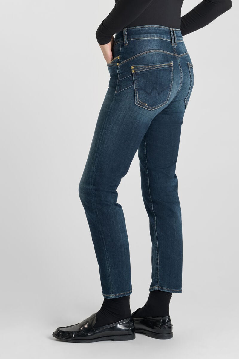 Jeans pulp regular Inge taille haute 7/8ème bleu N°2