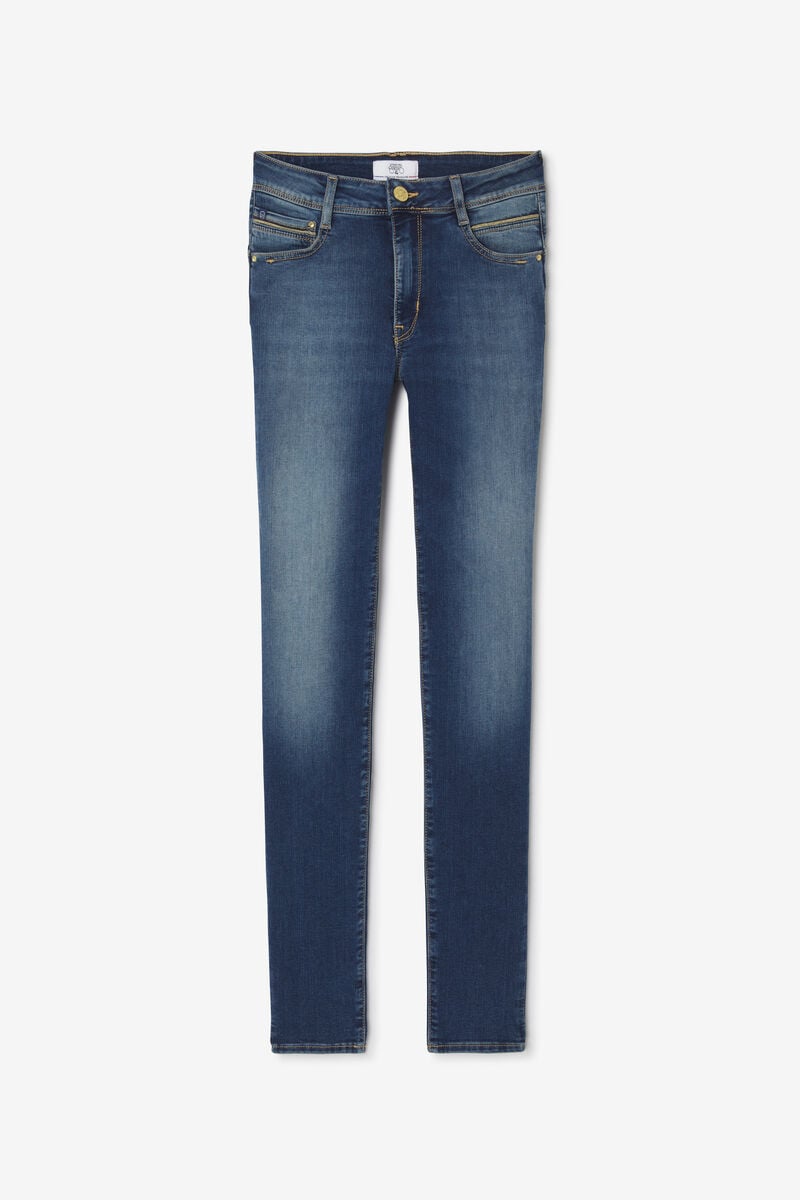 Jeans pulp slim Innis taille haute bleu N°2